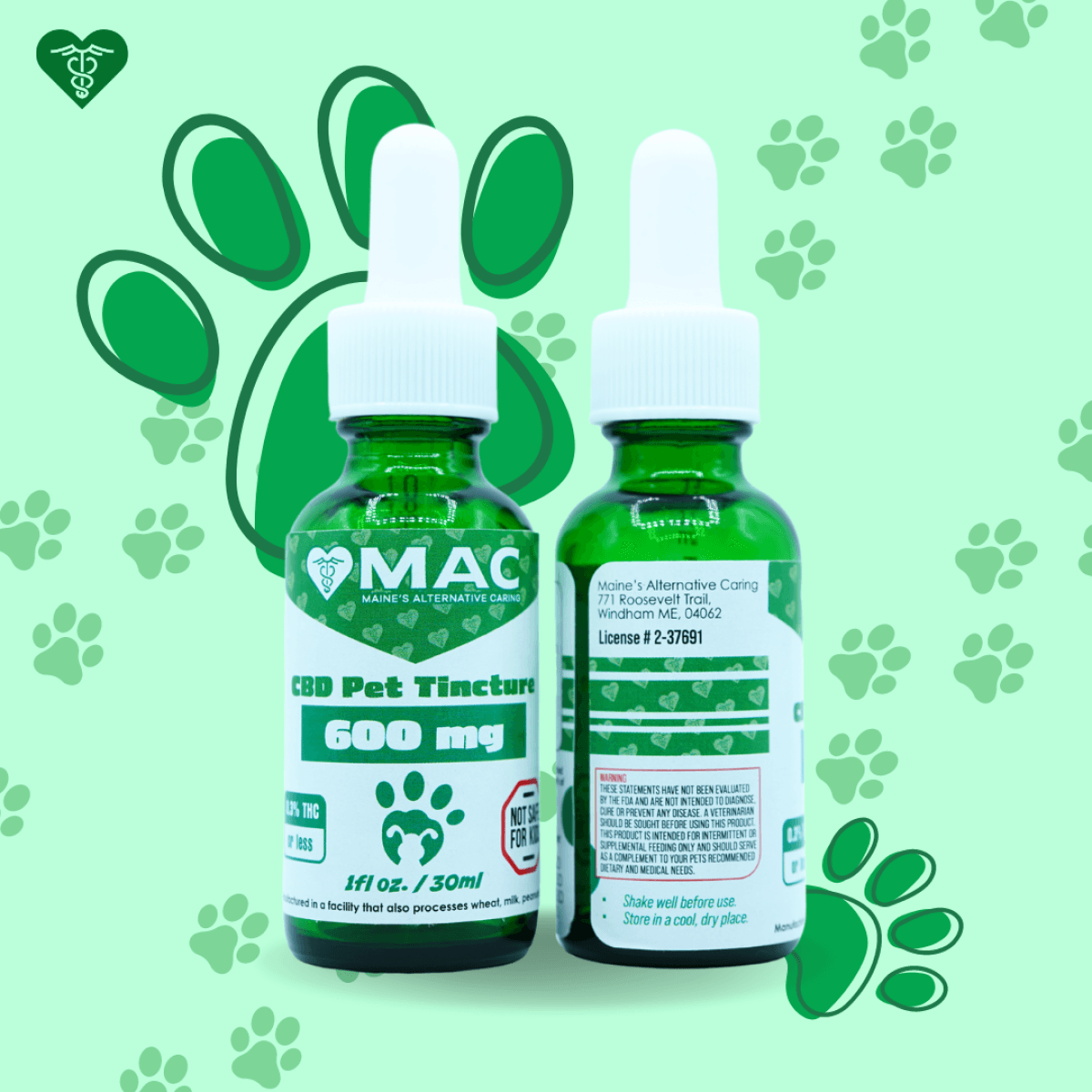 CBD Pet Tincture 600mg